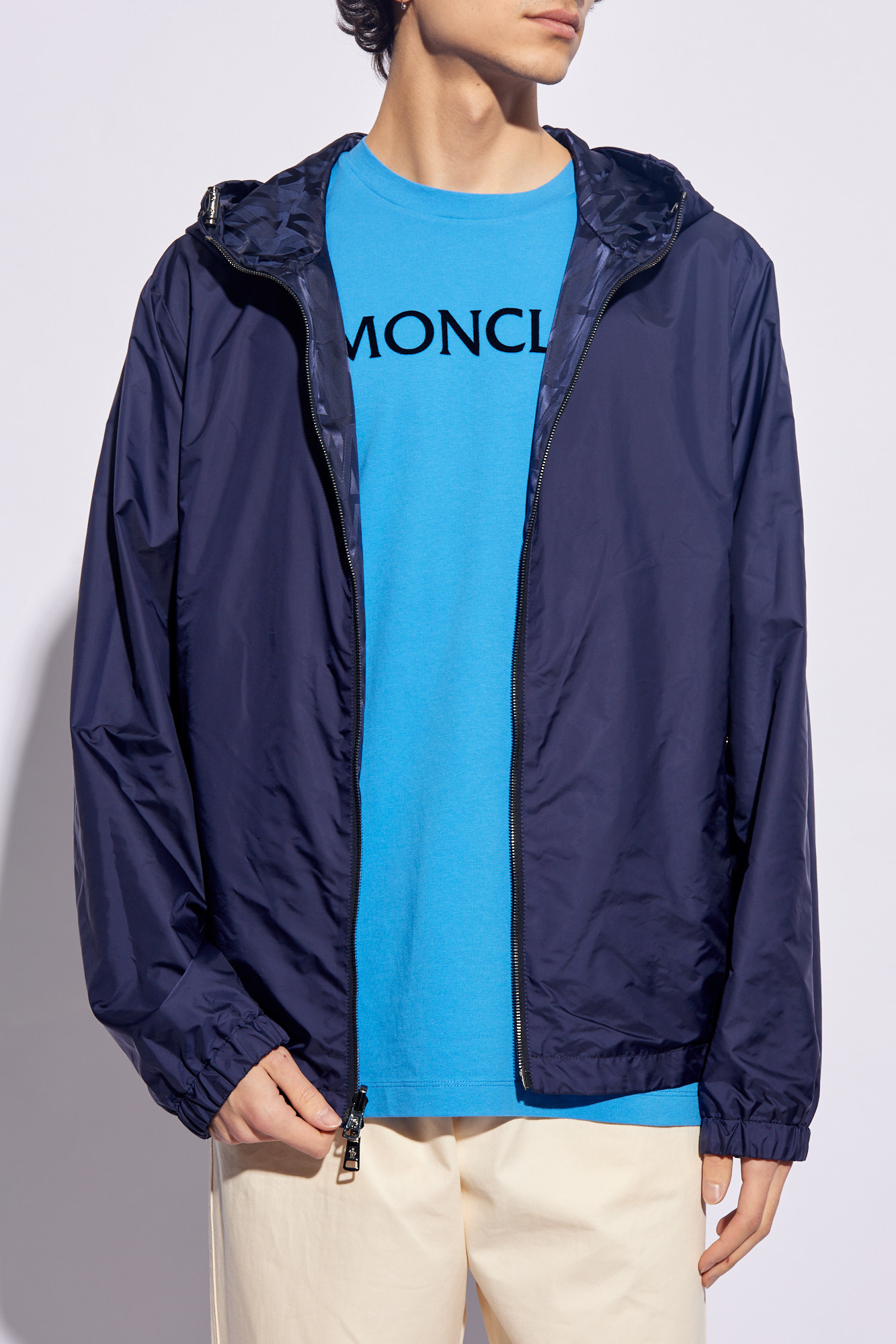 【関税込み】moncler 'Lepontine' reversible jacket Moncler Lepontine Hooded Jacket | Blue | FARFETCH JO